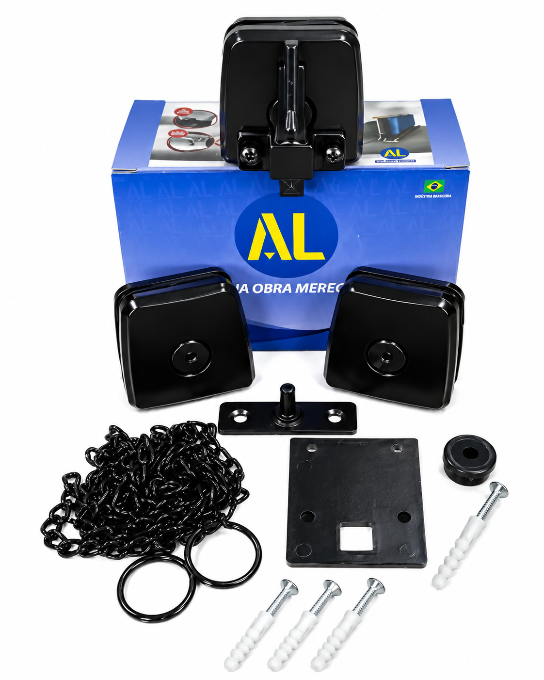 KIT 6 AL PTO - BASCULANTE CORRENTE PRETO