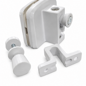 KIT 04 - JANELA DE CORRER C/ 2 FOLHAS - BRANCO