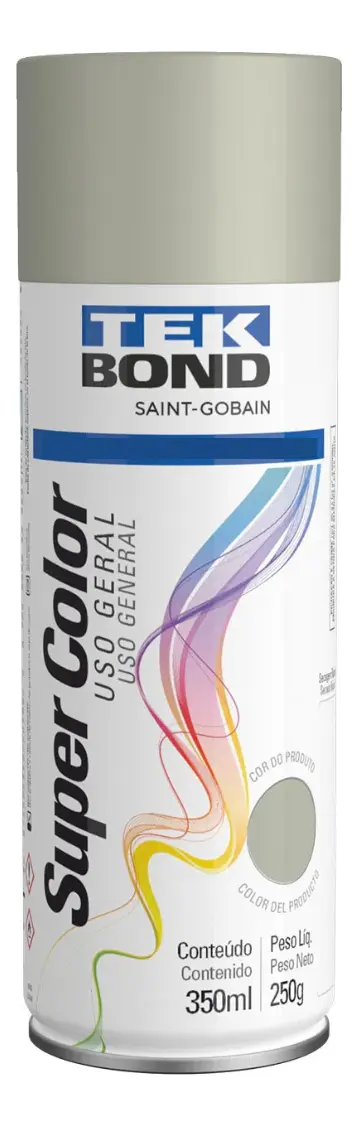 TINTA SPRAY TEK BOND PRIMER USO GERAL SUPER COLOR 250G - Imagem 4