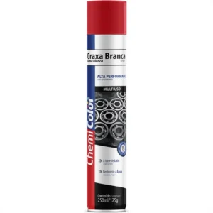 GRAXA SPRAY BRANCA CHEMICOLOR 125G