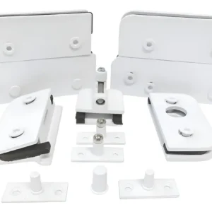 KIT 8 Z - PORTA DUPLA PIVOTANTE BRANCO