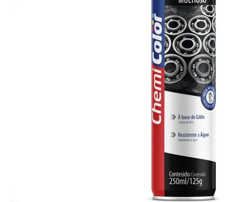 GRAXA SPRAY BRANCA CHEMICOLOR 125G - Imagem 3