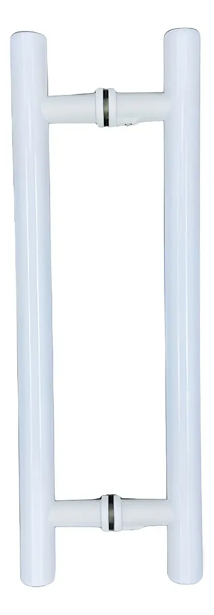 PUXADOR H 400 FURO 300 - BRANCO