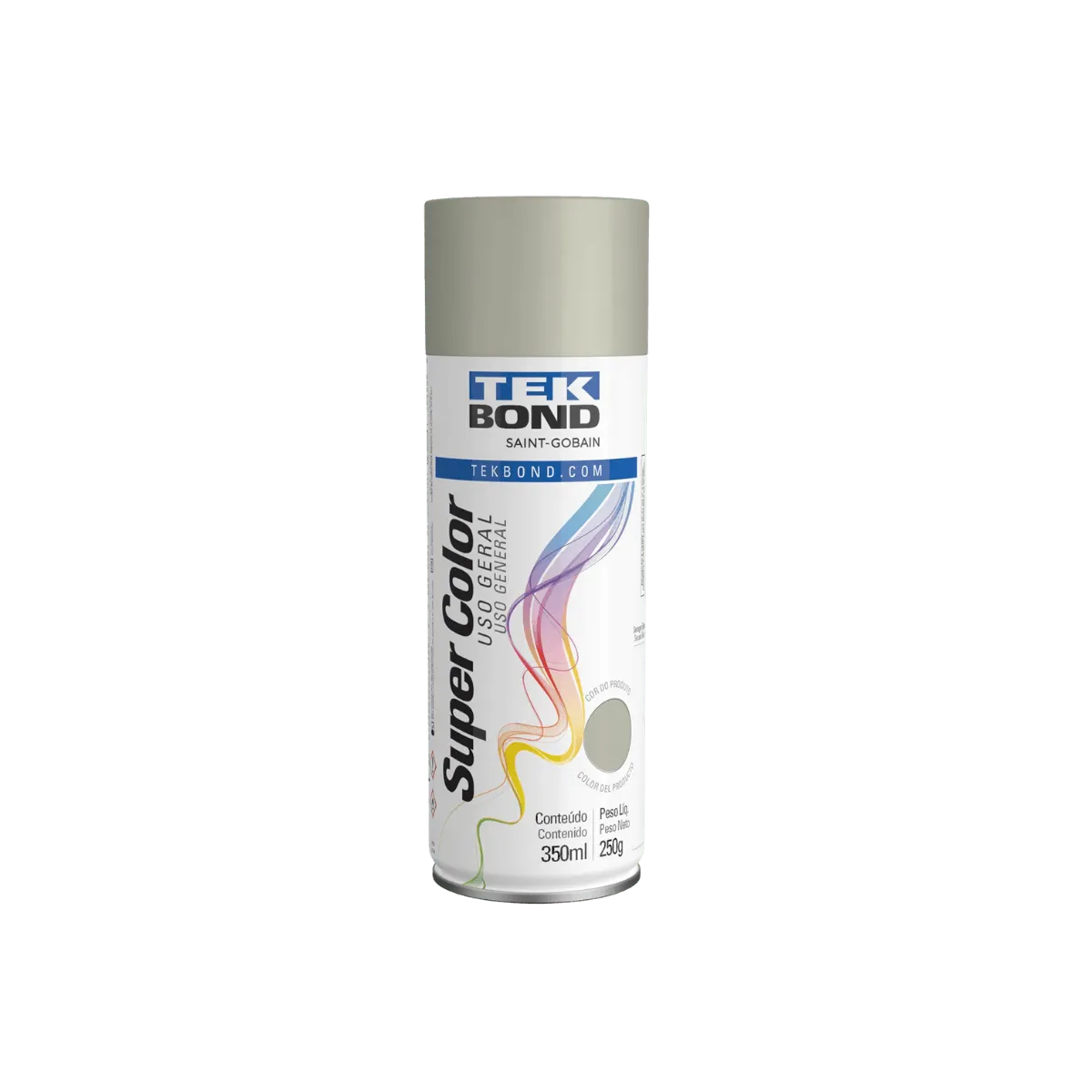 TINTA SPRAY TEK BOND PRIMER USO GERAL SUPER COLOR 250G - Imagem 2