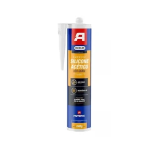 AUTOFIX ADESIVO SILICONE ACÉTICO BRANCO 240g